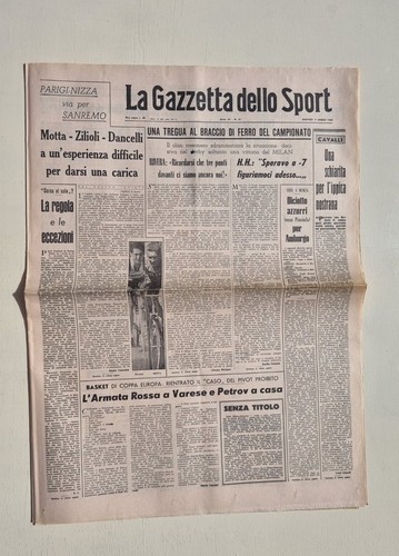 Gazzetta dello sport märz - sport,
