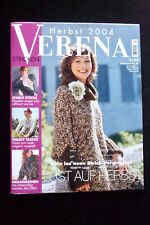Verena Stricken,  Strickheft mit tollen Modellen, Herbst 2004 + Beiheft, RAR