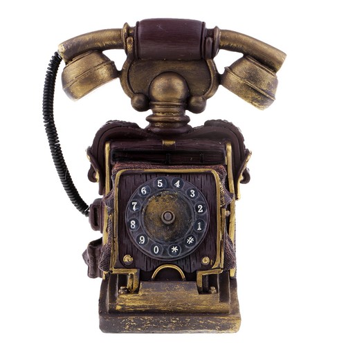 Retro rotary telefon - retro,