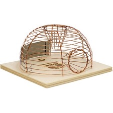 LUNA Korbfalle für Mäuse mit 2 Einläufen