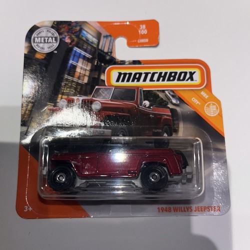 Matchbox 1948 willys jeepster - matchbox,