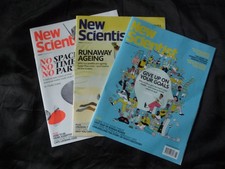New Scientist Magazines X 3