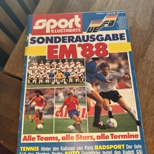 Sport Illustrierte Sonderausgabe EM 1988 Deutschland - Selten