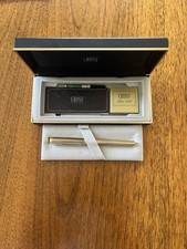 Cross Signature Füllfederhalter Ca. 1990 Gold 