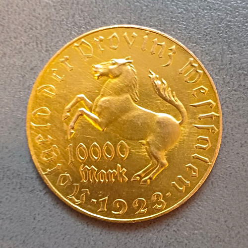 Deutsches reich 000 mark - reich, 10.000