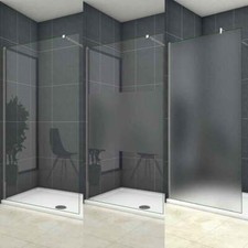8 /10mm Glas Duschwand Walk in Duschtrennwand Duschabtrennung Dusche Duschkabine