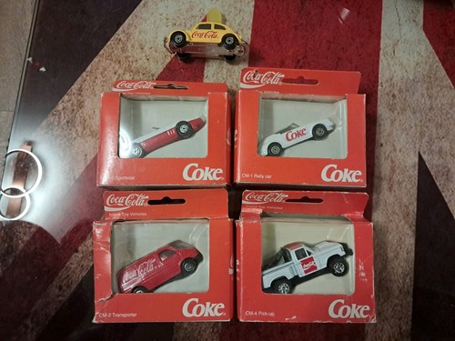Coke modellautos 90er - coke, 1:64