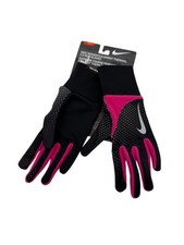 Nike Handschuhe pink schwarz Silber Größe s