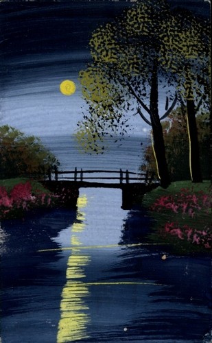 Handgemalt see im - handgemalt,