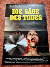 Die Säge des Todes Kinoplakat Poster A1, Olivia Pascal, Jess Franco, Bloody Moon