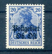Ober-Ost 8b FARBE ** MNH