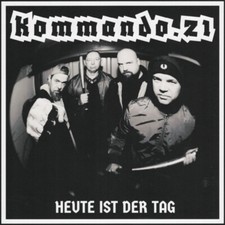 KOMMANDO.21 - HEUTE IST DER TAG (7" EP) black vinyl Oi! Punk Verlorene Jungs