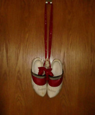 Holzschuhe Klompen Hollandschuhe *ANDREA* in Gr.: 38/39 + 1 kl.  Deko-Holzschuh