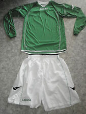 Abverkauf  ! Teamsport-Trikot-Sets "DAVOS" v. Legea,grün /weiß ,Gr. XL