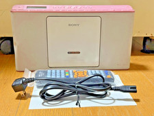 Sony ZS-E80 CD-Radio Bluetooth Wide FM/AM Digital Pitch Control Home Audio Pink