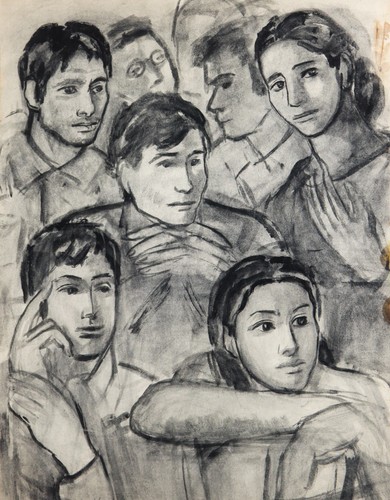 Original aquarell malerei - original,