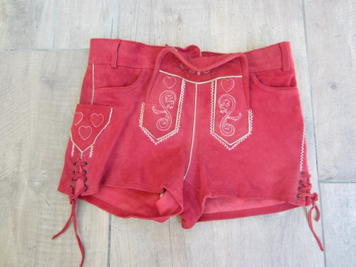 Damen trachtenlederhose kurz - damen,