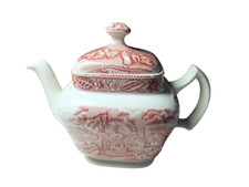 Wood & Sons Woodland rot Teekanne mit Deckel ca. 1 Liter bitte lesen