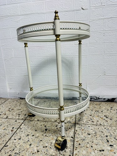 Beistelltischchen rund messing - rund,