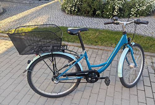 City bike blau - blau, mit