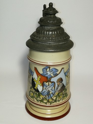 Historischer zinndeckel - historischer,