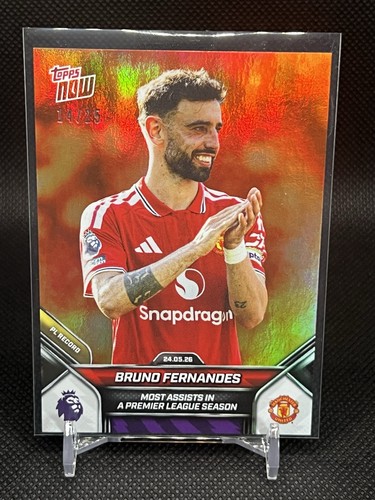 Bruno fernandes topps now 206 - fernandes,