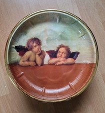 16 x Boltze Ahrensburg Adventsteller, Weihnachtsteller, Raphaelsengel Ø 26 cm