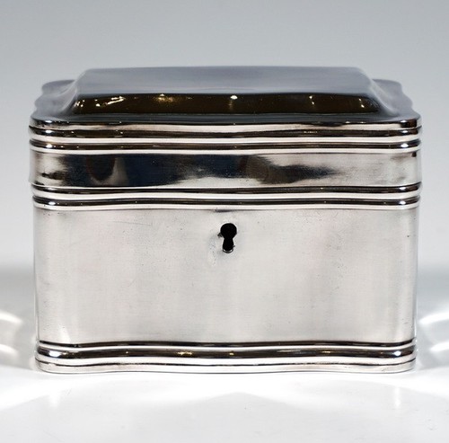 Jugendstil silber zuckerdose - silber,