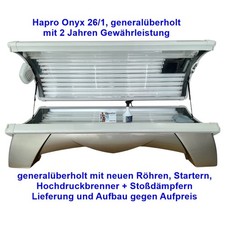 Sonnenbank Hapro Onyx 26/1, generalüberholt, neue Röhren, 2 J. Gewährleistung
