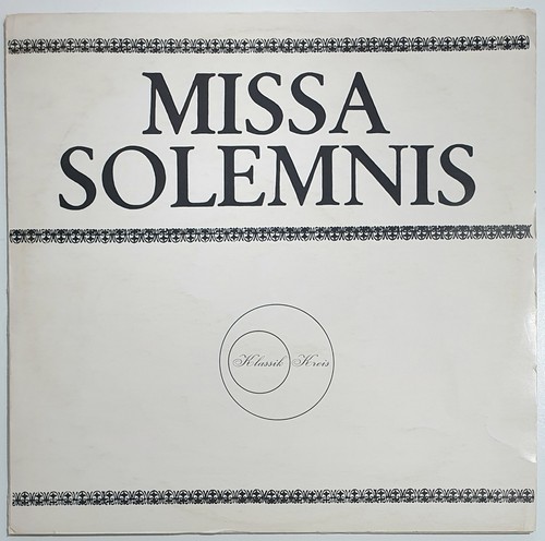 Otto klemperer missa solemnis - klemperer:,