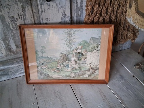 Alter kunstdruck ludwig - alter,