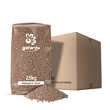25 kg Sack Lavamulch 2–8 mm rot braun – Vulkan | Deko Garten Weg Terrasse Eiffel