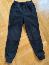 Vaude Fleecehose  Kinder 122/128 schwarz, Kuschlig, Kids Karibu Pants