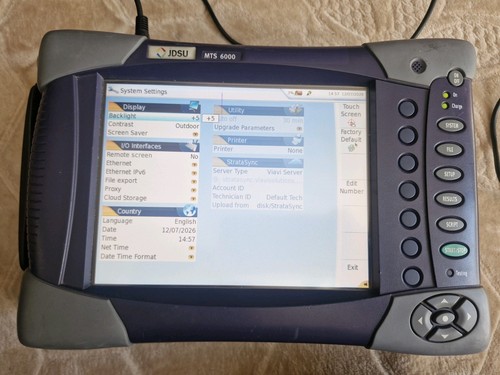 Jdsu mts 6000 compact optical - jdsu, mts-6000