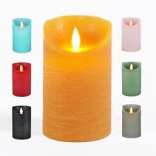 LED Echtwachskerze Kerze Farbauswahl Timer flackernde Wachskerze Kerzen Batterie