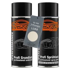 Autolack Spraydosen für VW Volkswagen L0A9 Perlmuttweiss Metallic Grund Basis