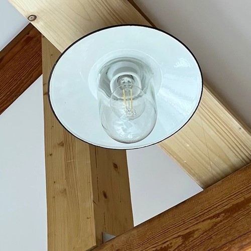 Rzb deckenlampe emaille glas - emaille,