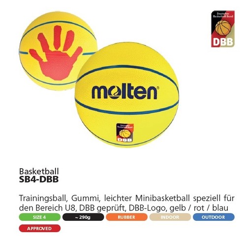 Molten basketball sb4 dbb 4 - molten, sb4-dbb