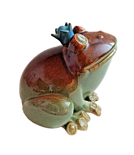 Froschkönig keramik süßer - froschkönig,
