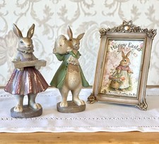 Osterhase figur osterdeko - osterhase,