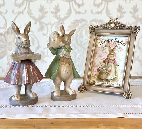 Osterhase figur osterdeko - osterhase,