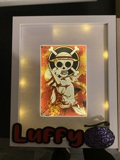 Dragonballz Luffy Wandbild mit USB Beleuchtung