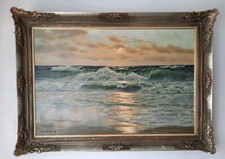 Kopie Ölgemälde Patrick von Kalckreuth (1892-1970) "Brandung"