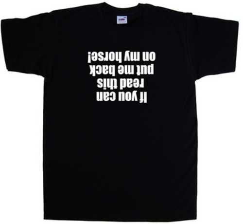 Lustiges shirt put - put, back