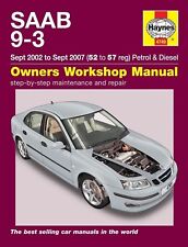 Reparaturhandbuch / - anleitung Saab 9-3 2003, 2004, 2005, 2006 und 2007