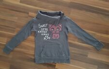 here+there Mädchen Langarm Shirt Gr. 134/140, Grau.