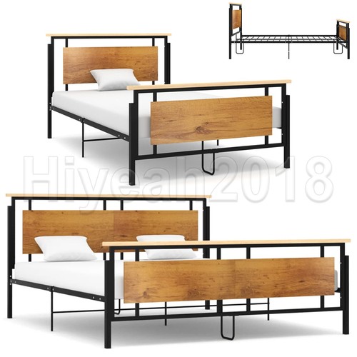 Bettgestell metallbett holz - metallbett,
