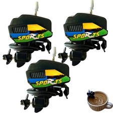 Kaffeerührer mit Bootsmotor