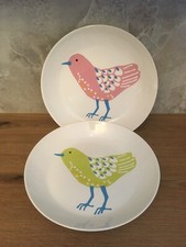 IKEA Paskynda Service Vogel Teller 34cm Schale Schüssel Salatschüssel Obstschale