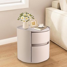 Nachttisch rund Nachtschrank